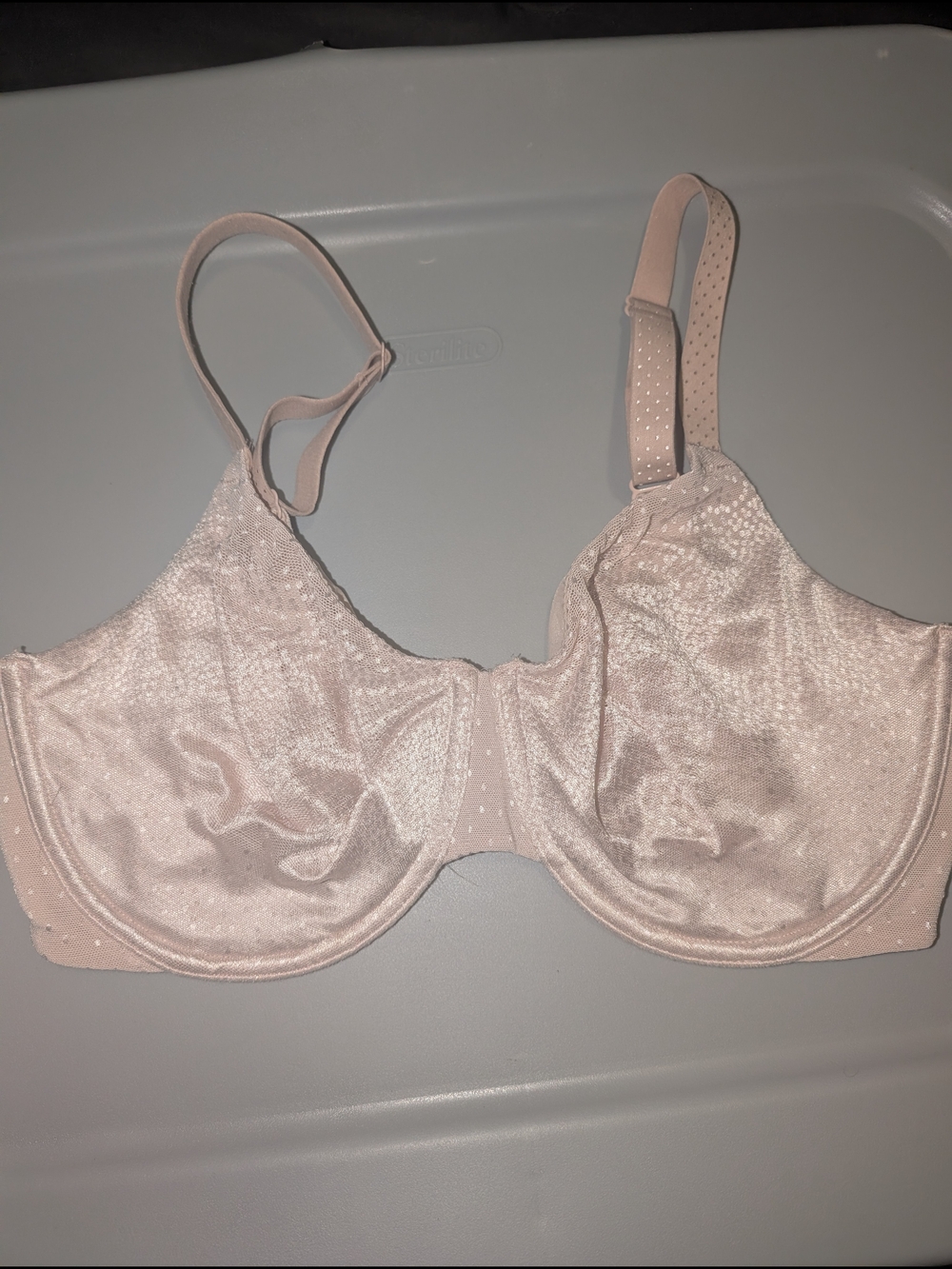 Wacoal Awareness Full Figure Underwire Bra 855303 Blush Pink US 34DDD / UK 34E